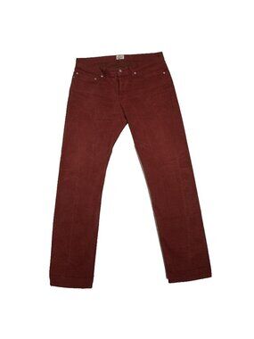 Naked & Famous Weird Guy Pomegranate Denim Selvedge Jeans Japan 34x33